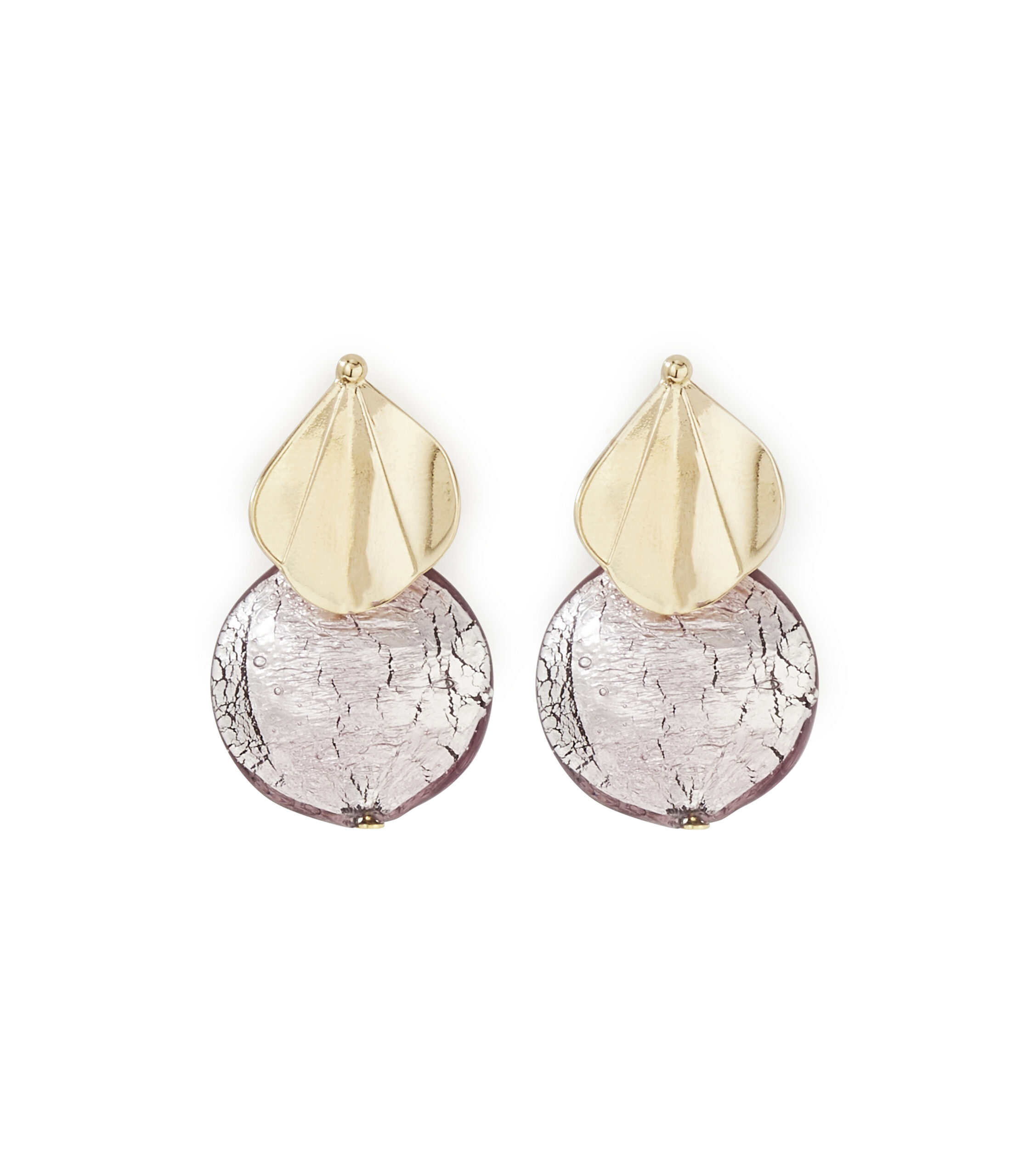 Emiko earrings with Murano beads